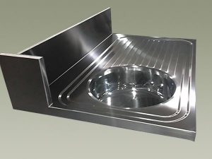 piani cucina inox